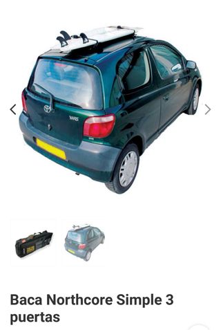 Vaca porta tablas Northcore 3 puertas