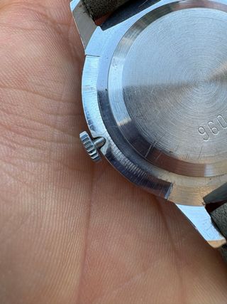 Orologio militare carica manuale vintage