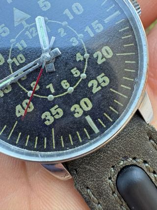 Orologio militare carica manuale vintage