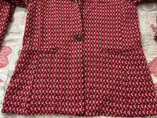 Completo Benetton donna invernale rosso 