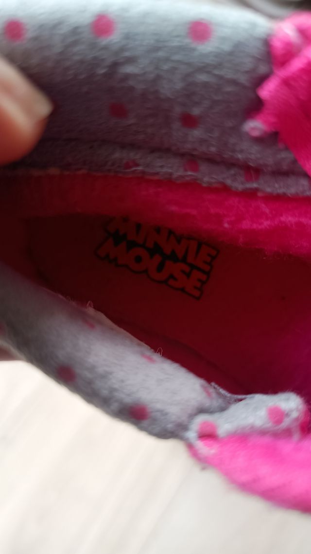 Pantofole Minnie Bambina Tg 20 Invernali