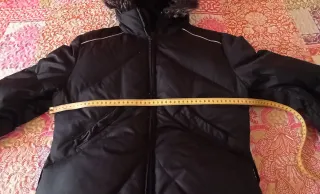 Chaqueta Plumón JOLUVI Talla S Negra