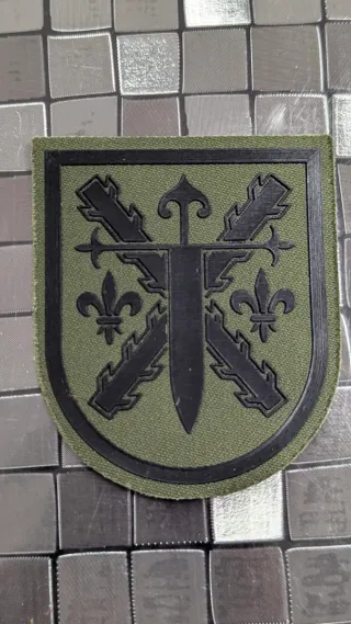 Patch militare della caserma della NATO ad alta disponibilità