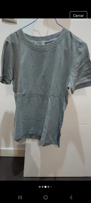 Lote 6 Camisetas Zara y Stradivarius S/M