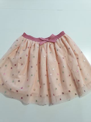 Falda tul estrellas Kiabi 10 años REGALO horquilla
