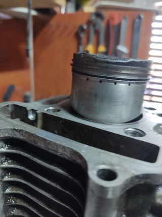 Cilindro, pistón con bulon Kymco gy6