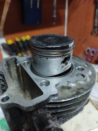 Cilindro, pistón con bulon Kymco gy6