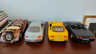 Lote de coches escala 1:18