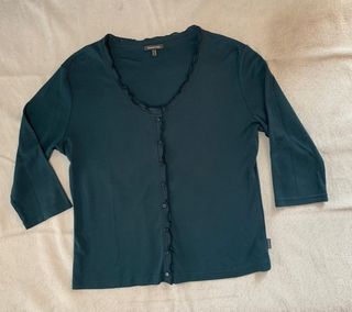 Maglia donna verde petrolio tg 44