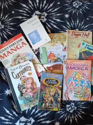 Pack comics y libros