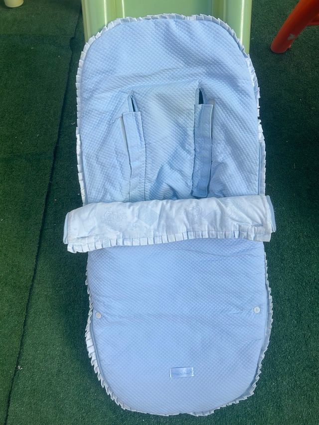 Saco silla bebé Mariló azul