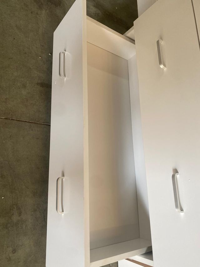 Cómoda blanca 5 cajones