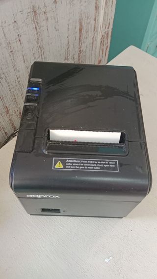 Impresora de tickets aqprox y detector de billetes