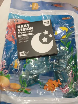 Tarjetas de Visión para Bebé 0-3 Meses