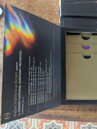Beethoven Sinfonías 1-9 Blu-ray 3 discos