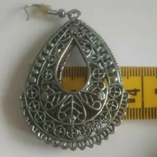 Orecchini pendenti colore argento