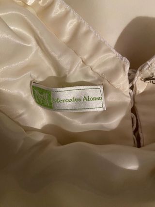 Vestido de Novia Organza