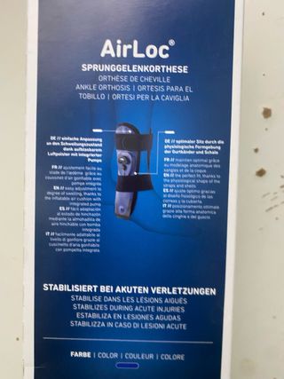 Tutore AirLoc per caviglia