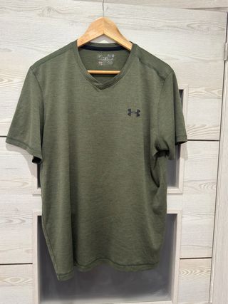 Camiseta Under Armour verde hombre