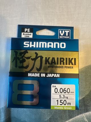 Hilo de Pesca Shimano Kairiki PE Trenzado