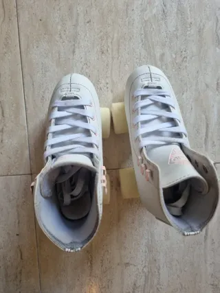 Patines Oxelo blancos talla 32