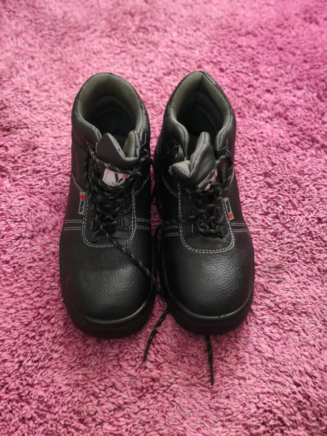 Zapatos de seguridad unisex negros