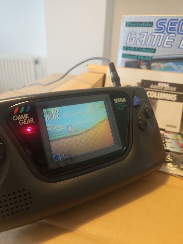 SEGA GAME GEAR Portátil Full Colour