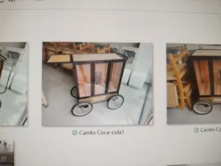 Carrito Vintage Coca Cola