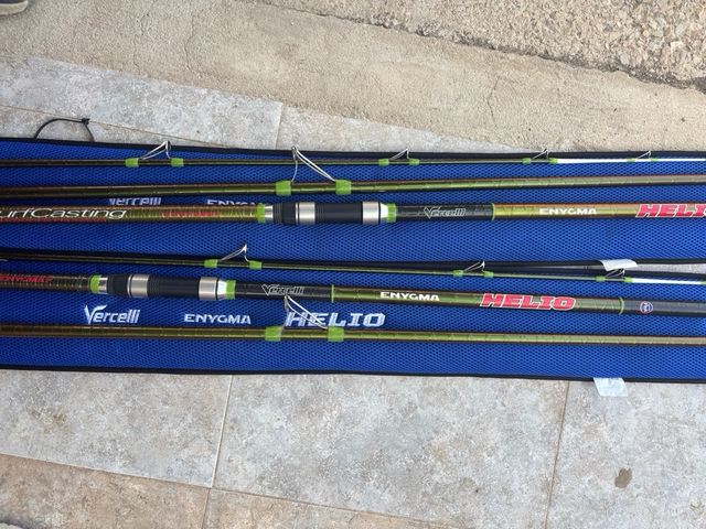 Cañas de pescar Vercelli