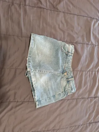 Falda pantalón vaquera azul talla 10 años