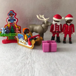Playmobil Papá Noel Raza Negra