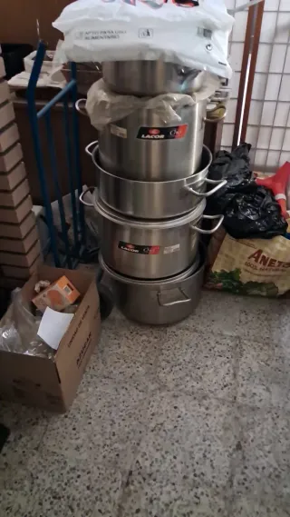 Batería de cocina industrial