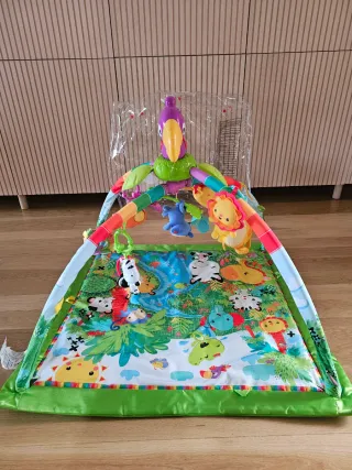 Gimnasio Alfombra Juego Bebé Animales