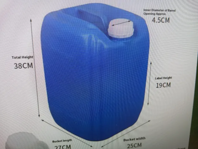 Fusti per bottiglie da 20 litri riutilizzati