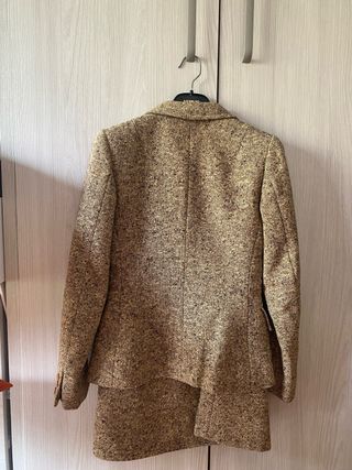Conjunto Blazer y Falda Vintage Mujer