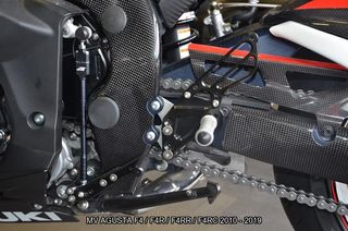 Estriberas retrasadas MV AGUSTA F4 R RR 2010 2019