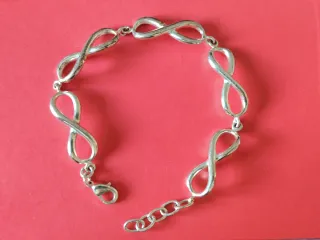 Pulsera Infinitos Bisutería Plata