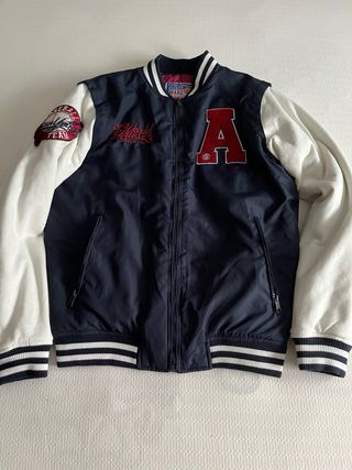 Chaqueta Alcott Vintage Azul y Blanca