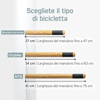Borgen Supporto Bici da Parete GC019