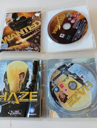 Wanted Weapons of Fate y Haze PS3
