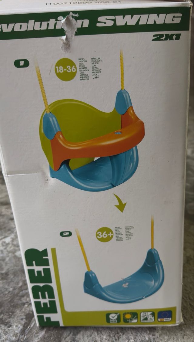 Columpio Feber Evolution Swing 2x1