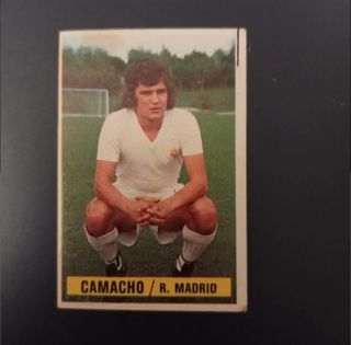 Cromo Camacho Real Madrid Liga Este 74/75