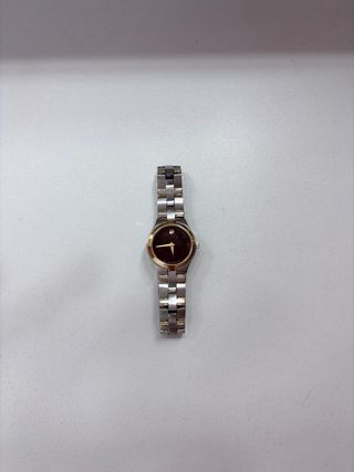 Reloj Movado Museum plateado y Dorado