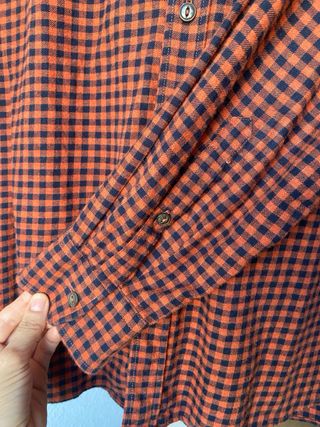 Camisa cuadros Mango man regular fit Talla M