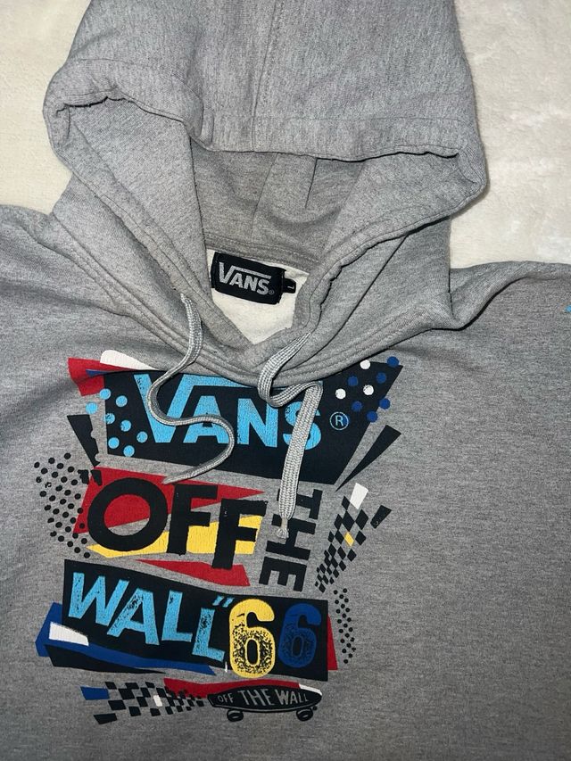 Sudadera Vans Off The Wall ’66 gris skater