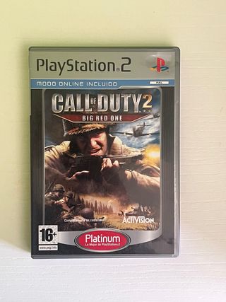 Juego PS2 Call Of Duty 2 Big Red One Playstation 2