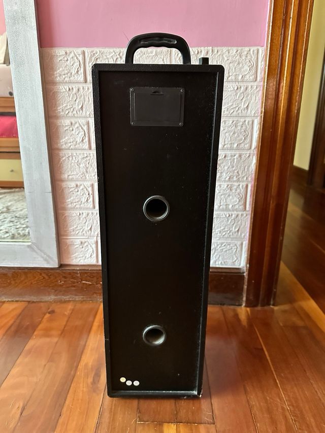 Altavoz Portátil Samphone Bluetooth Negro/Rojo