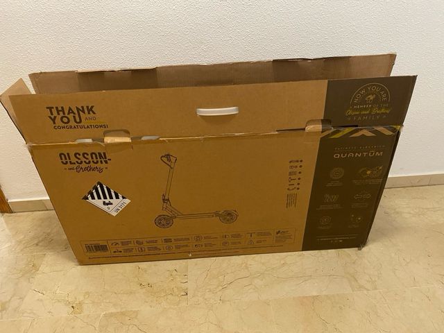 Patín Eléctrico Olsson Quantum Gris