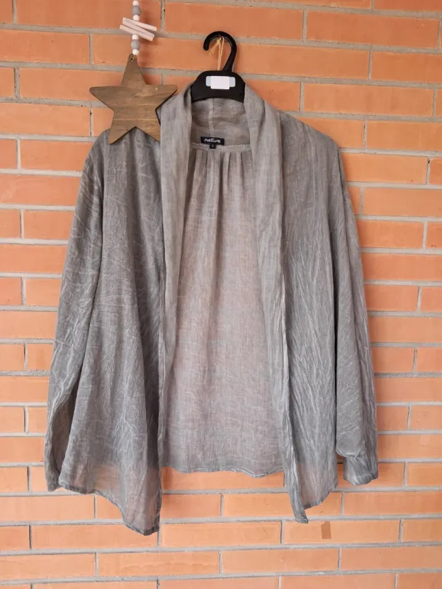 Chaqueta Natura Gris