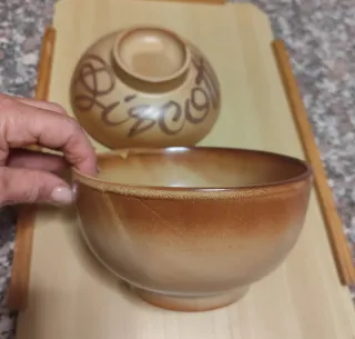 Biscottiera in ceramica